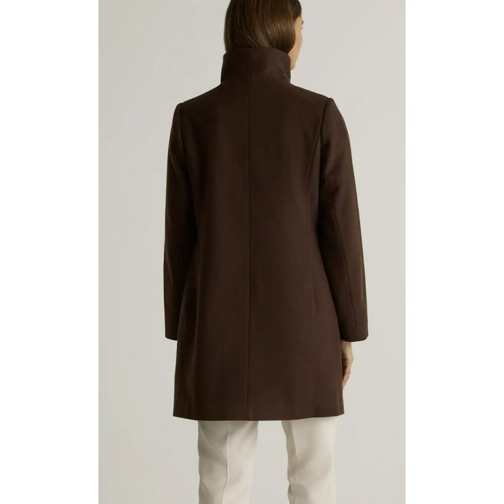 Quince Brown Trench Coat - Picture 3 of 11